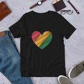 Big Heart for Juneteenth Unisex t-shirt