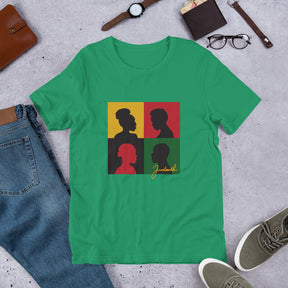 Many Faces Juneteenth Unisex t-shirt