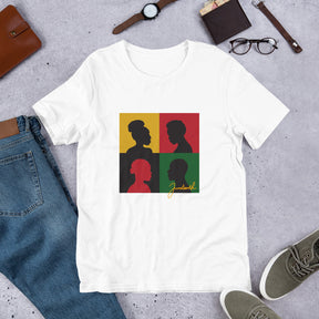 Many Faces Juneteenth Unisex t-shirt